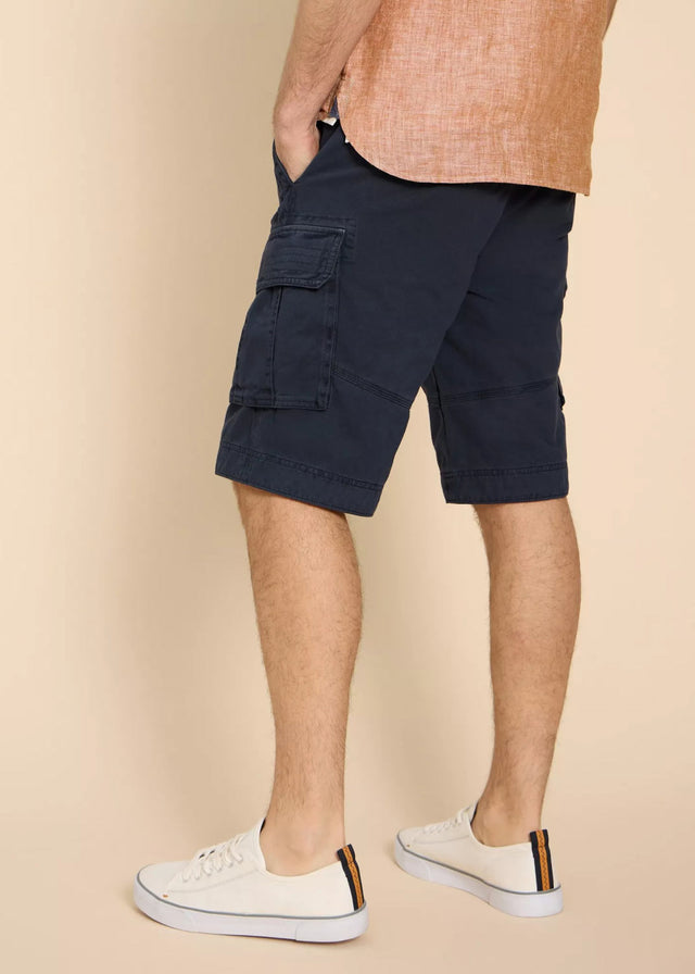 Halsall Men's Organic Cotton Cargo Bermuda Shorts