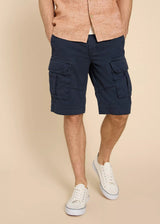 Halsall Men's Organic Cotton Cargo Bermuda Shorts