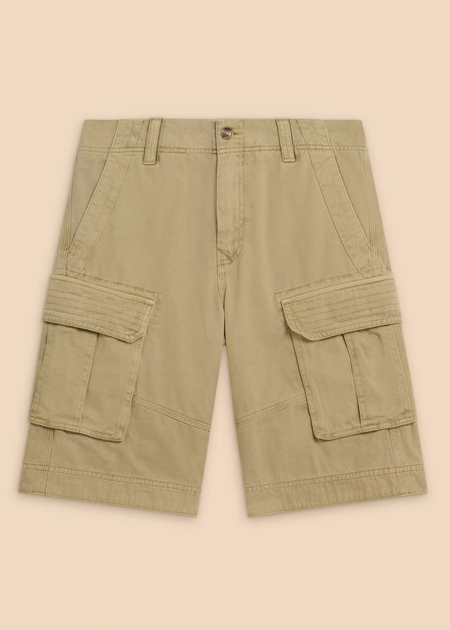 Halsall Men's Organic Cotton Cargo Bermuda Shorts