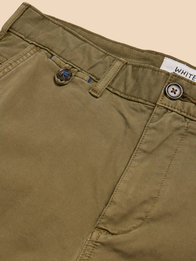 Men's Organic Cotton Sutton Chino Bermuda Shorts