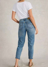 Jeans Tilly affusolati da donna in cotone organico riciclato