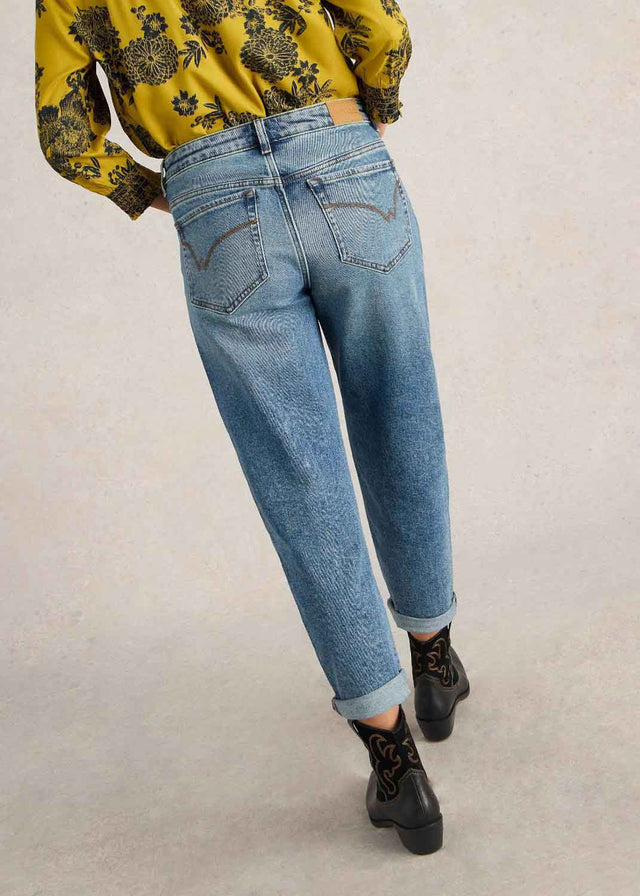 Women's Tilly Tapered Jeans in Recycled Organic Cotton