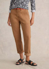 Women's Twister Chino Pants in Organic Cotton and Linen