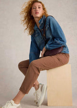 Women's Twister Chino Pants in Organic Cotton and Linen