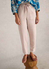 Elle Women's Linen Blend Trousers