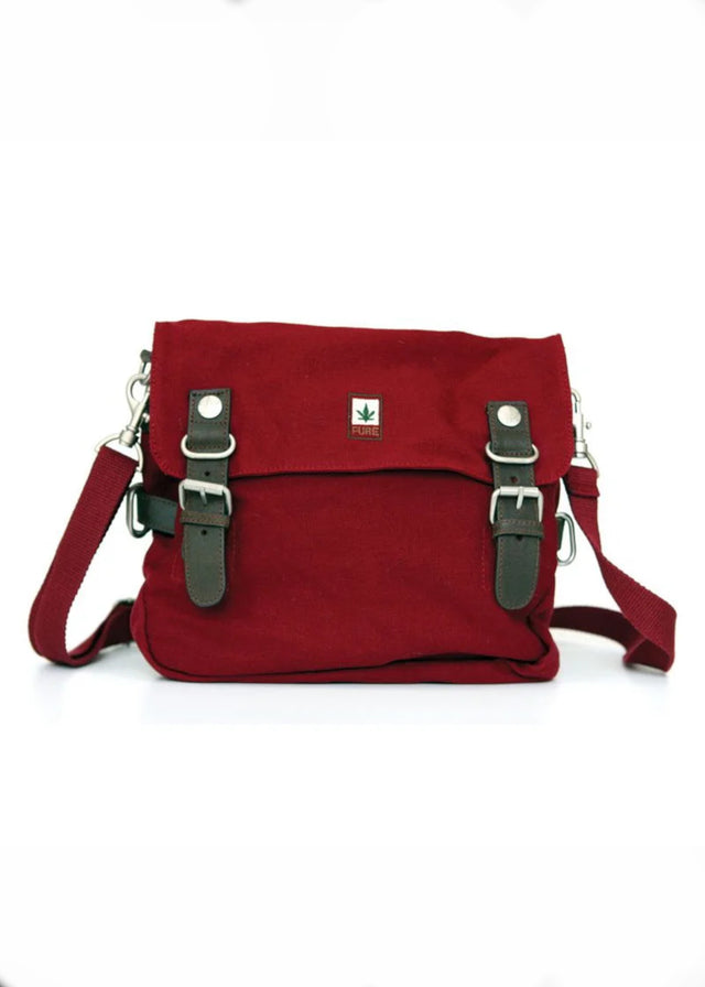 Medium hemp shoulder bag