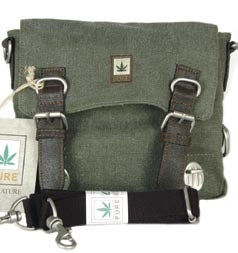 Medium hemp shoulder bag