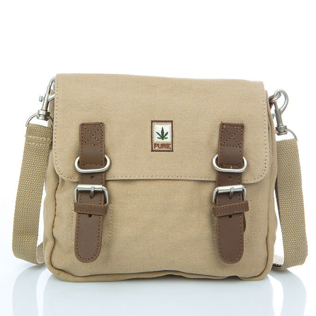 Small hemp shoulder bag