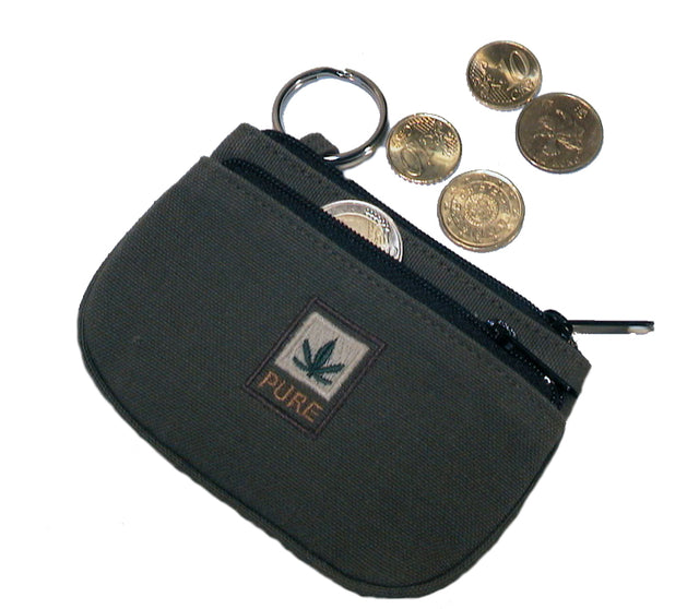 Hemp purse and keys