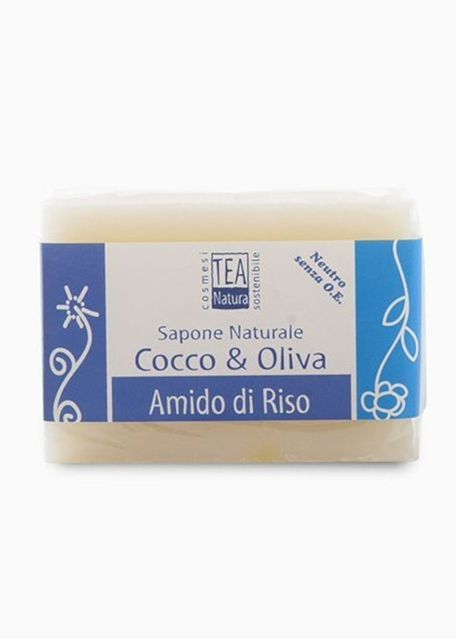 Sapone naturale all'olio di cocco e oliva con amido di riso - Altramoda