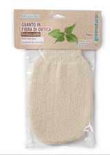 Nettle fiber bath glove