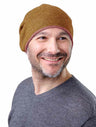 Cappello Bicolore unisex in pura baby alpaca