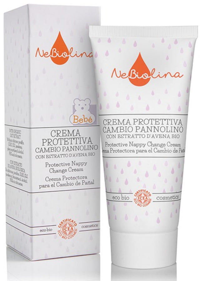 Crema protettiva cambio pannolino all'avena bio NeBiolina