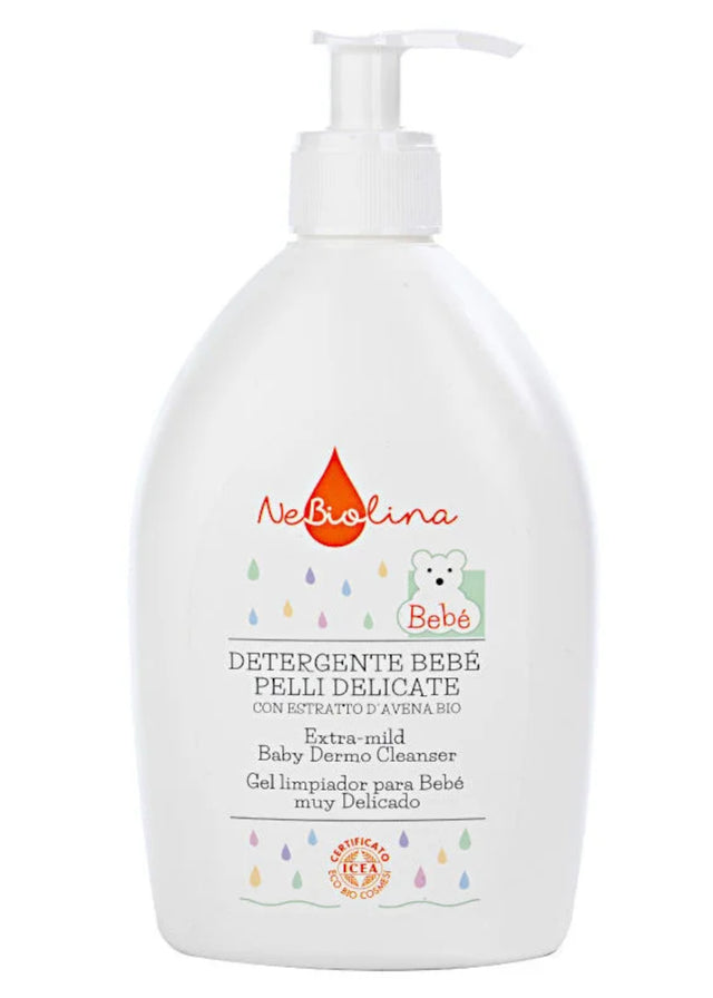 NeBiolina organic oat baby cleanser for delicate skin