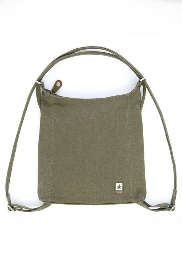 Hemp backpack bag