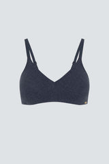 Seamless cup bra in organic fair cotton