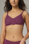 Seamless cup bra in organic fair cotton