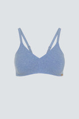 Seamless cup bra in organic fair cotton