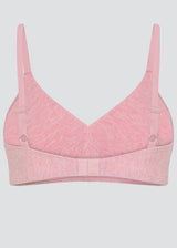 Seamless cup bra in organic fair cotton