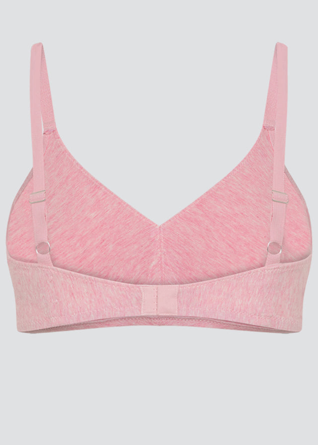 Seamless cup bra in organic fair cotton