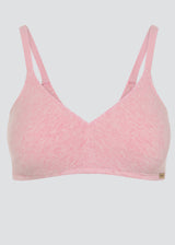 Seamless cup bra in organic fair cotton