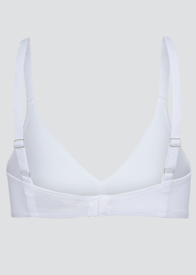 Reggiseno con coppa senza cuciture in cotone bio-equo