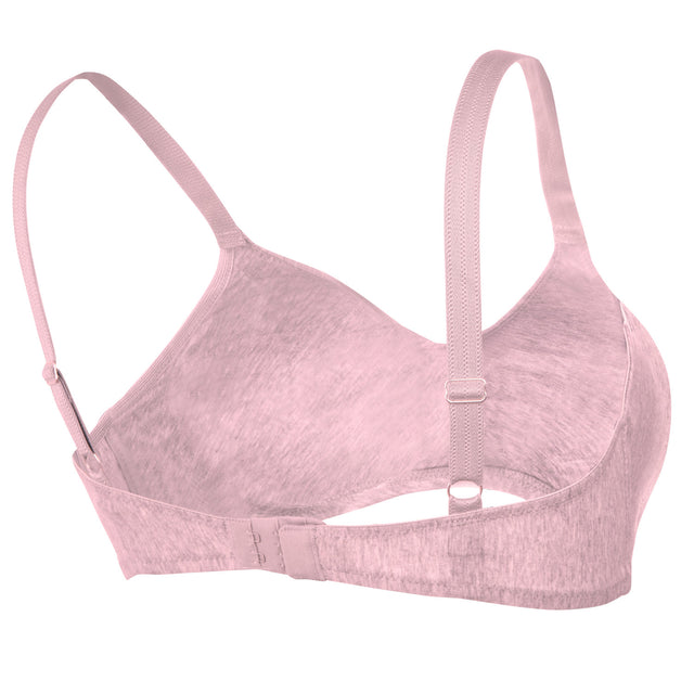 Seamless cup bra in organic fair cotton