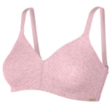 Seamless cup bra in organic fair cotton