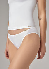 Low-waisted Jazz briefs in organic fair cotton