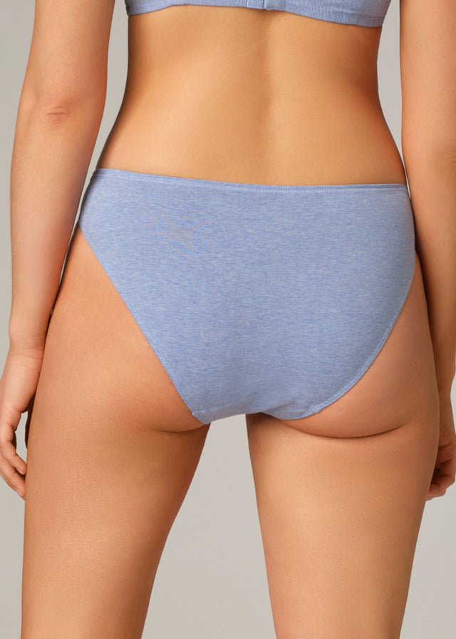 Low-waisted Jazz briefs in organic fair cotton