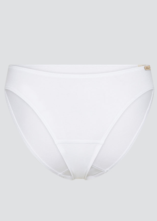 Low-waisted Jazz briefs in organic fair cotton