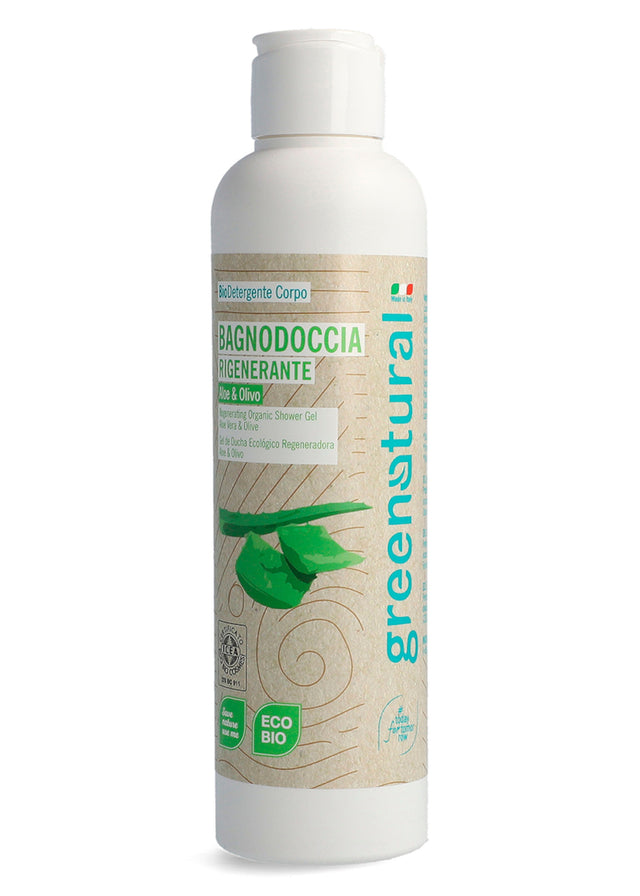 Bagnodoccia delicato eco-bio Aloe e Olivo - 250ml