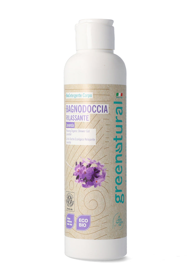 Delicate eco-organic shower gel with Lavender - 250ml