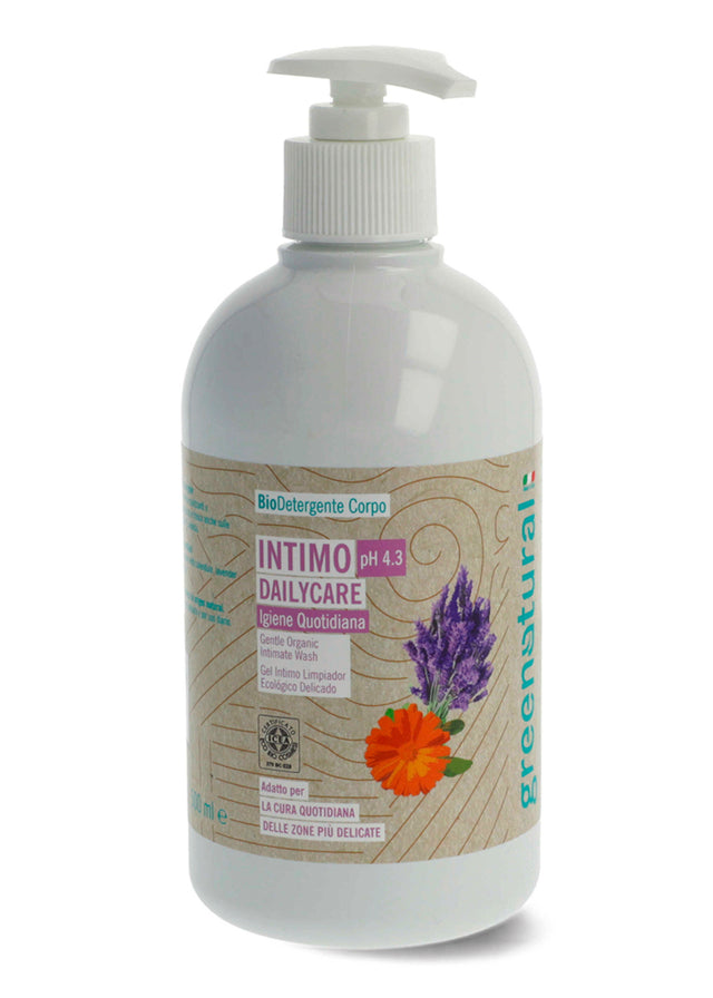 Eco-organic intimate cleanser Calendula Lavender and Blueberry - 500ml