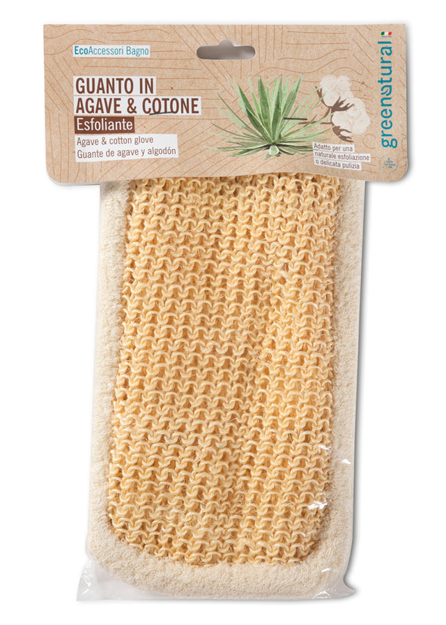 Agave exfoliating body glove