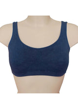 TOP-FIT wide shoulder bra in Bamboo and Castor