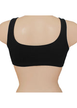 TOP-FIT wide shoulder bra in Bamboo and Castor