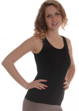 Bamboo and castor fit rowing tank top