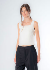 Women's Slim Tank Top in Responsible Wool and Cashmere