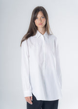 Women's shirt finesse in pure organic cotton