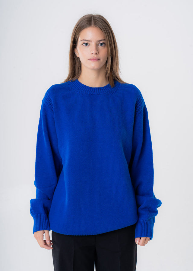 Women's Crewneck Sweater in Responsible Wool and Cashmere