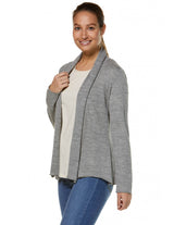 PENELOPE women's cardigan in pure Alpaca wool