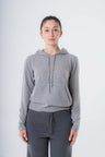 Women's Recycled Cashmere Hooded Sweater