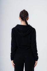 Women's Recycled Cashmere Hooded Sweater