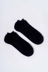 Shoe socks in dyed organic cotton