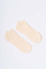 Natural organic cotton sock