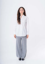 Women's basic shirt in pure organic cotton