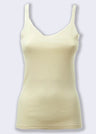 Women's Organic Wool and Silk Narrow Strap Tank Top