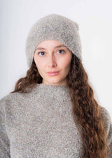 Greta hat for women in Bouclè Wool and Silk