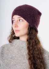 Greta hat for women in Bouclè Wool and Silk